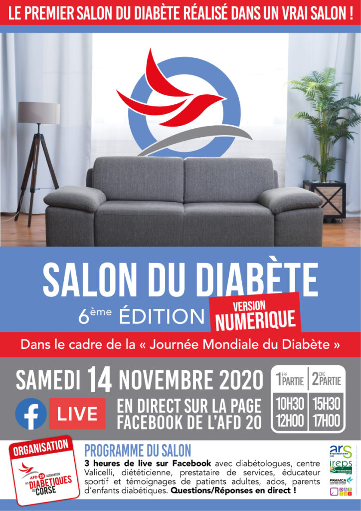 Salon du Diabète 6ème édition en Version Numérique