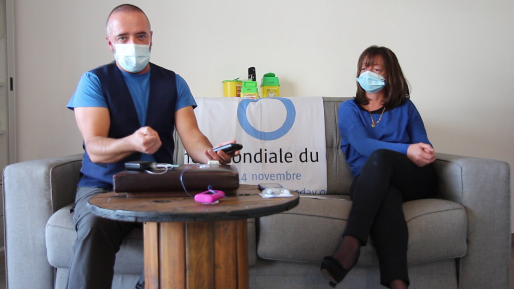 Sylvain Geray et Rose Marie Pasqualaggi.