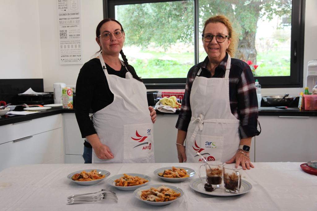 Atelier culinaire les Diabétiques de Corse